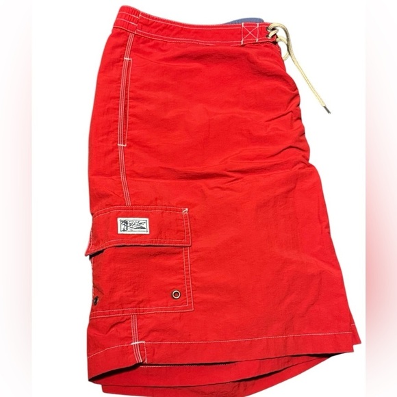 Men’s Polo Ralph Lauren Red Swimming Shorts Size XXL Trunks - Picture 5 of 5
